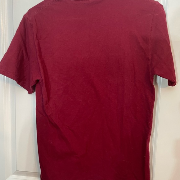 Small Burgundy Christmas Tee - Picture 3 of 4